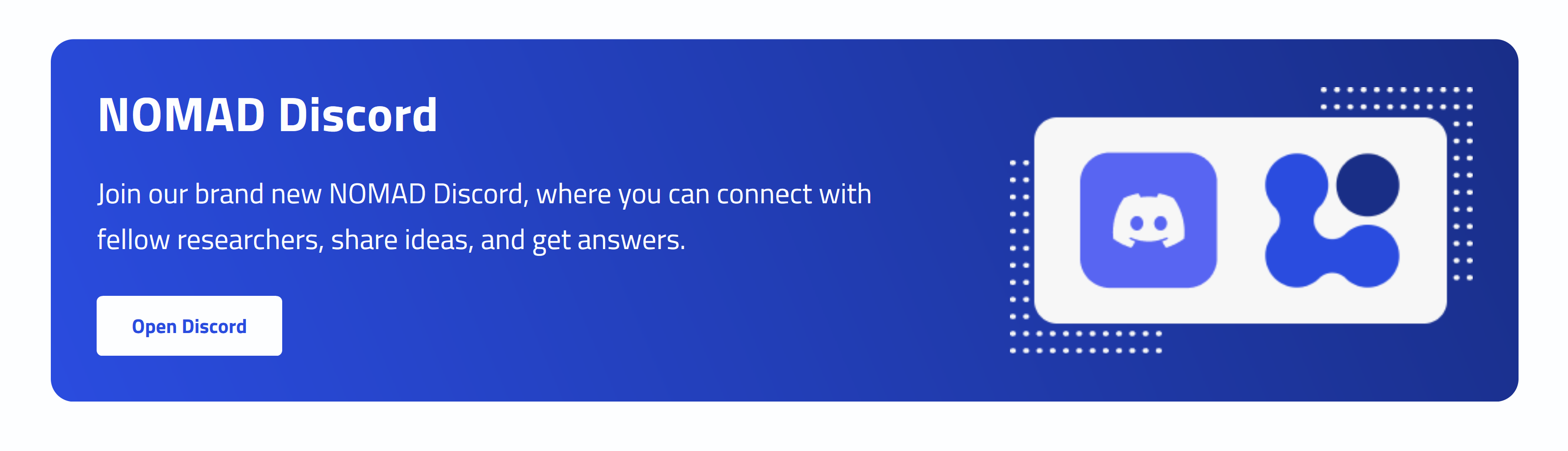 NOMAD Discord Channel
